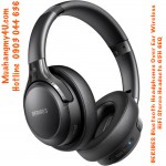 BERIBES Bluetooth Headphones Over Ear Wireless HiFi Stereo Headsets 65H 6EQ