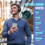 BERIBES Bluetooth Headphones Over Ear Wireless HiFi Stereo Headsets 65H 6EQ