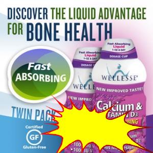 Wellesse® Calcium & Vitamin D3, 67.6 Ounces