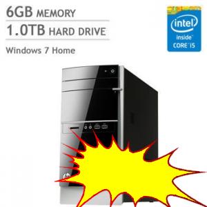 HP Pavilion 500t Desktop ¦ Intel i5 ¦ Windows 7 Home Premium