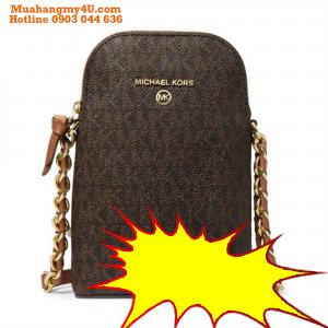 MICHAEL MICHAEL KORS - Signature North South Chain Phone Crossbody