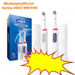 Oral-B Pro Clean Rechargeable Toothbrush (2 Pack + 3 Brush Heads)