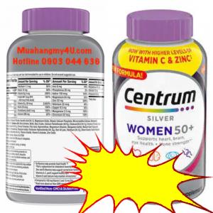 Centrum Silver Women 50+, 275 Tablets