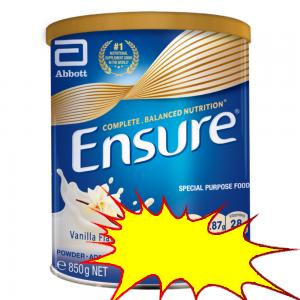 Abbott Ensure Original Powder Vanilla 850g