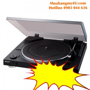 Máy hát đĩa Vinyl với mâm bàn xoay - âm thanh nổi USB Sony PS-LX300USB trên mặt phẳng Deco Gear Universal 12"