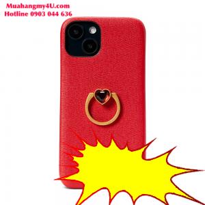 KATE SPADE NEW YORK Valentine´s Day Novelty Leather Wrapped Heart Ring Stand Phone Case 14